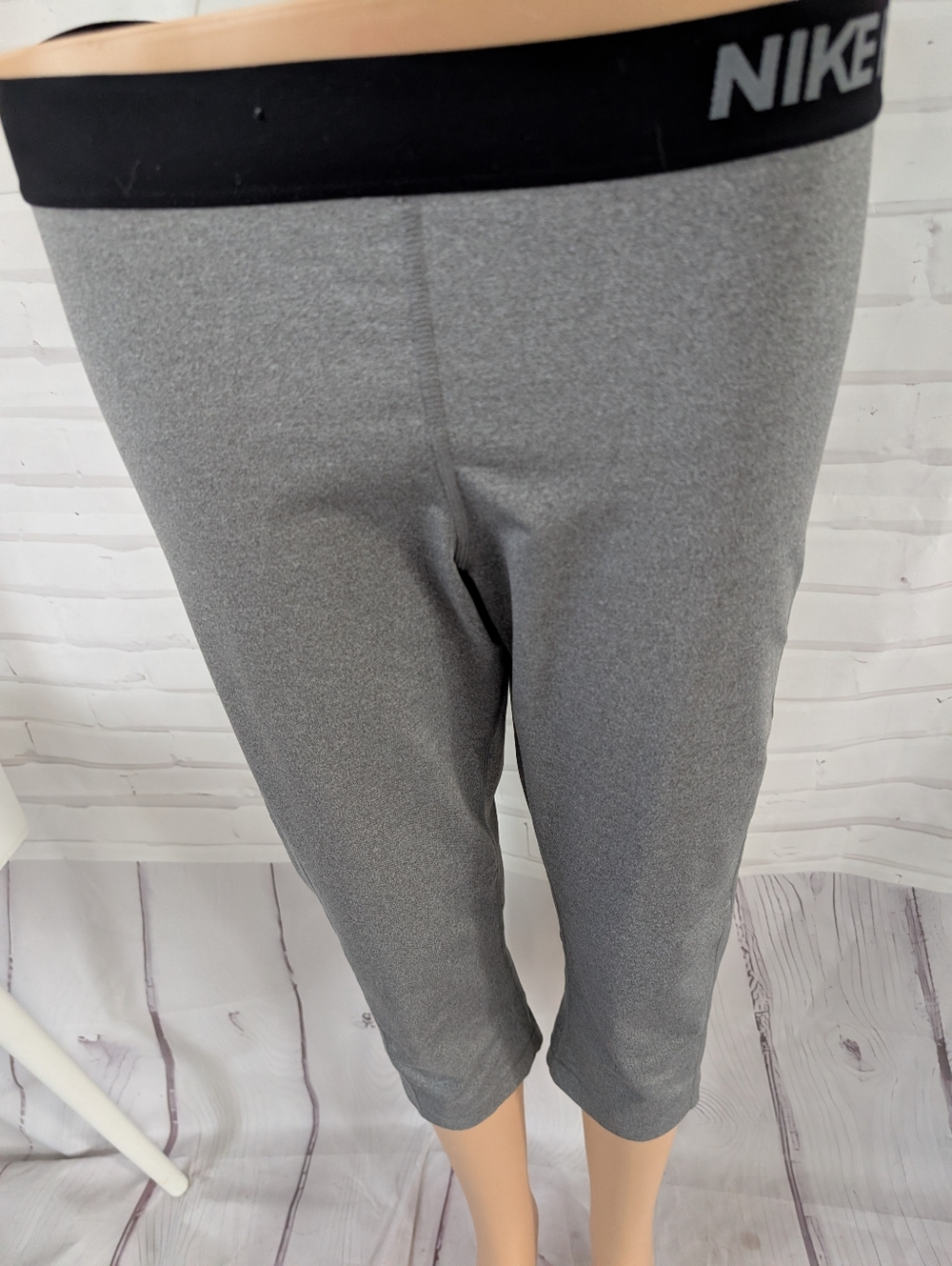 Nike Gray Capri Leggings